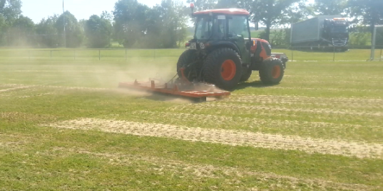 Verschleppen mit der Bürste