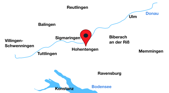 Hier sind wir zuhause - aber wir sind bundesweit für Sie tätig